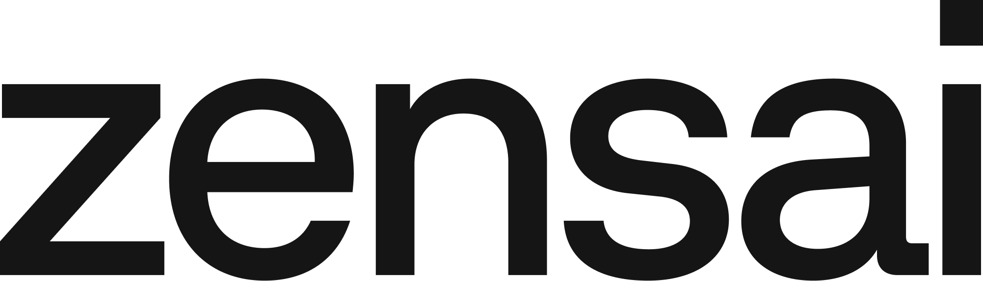 Zensai Logo - Black