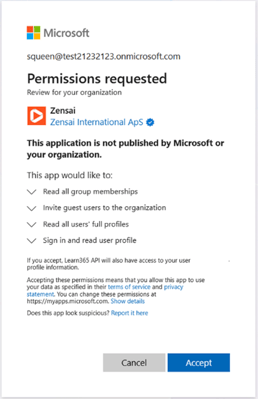 microsoft permissions page