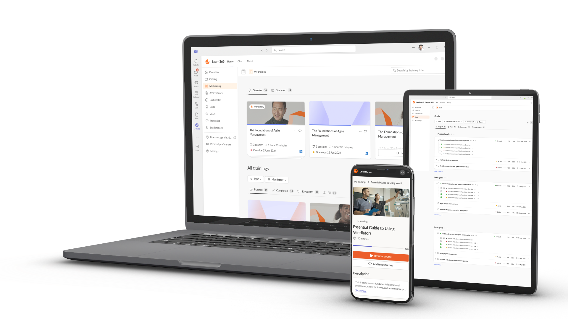 Zensai Learning management on all screens (1)