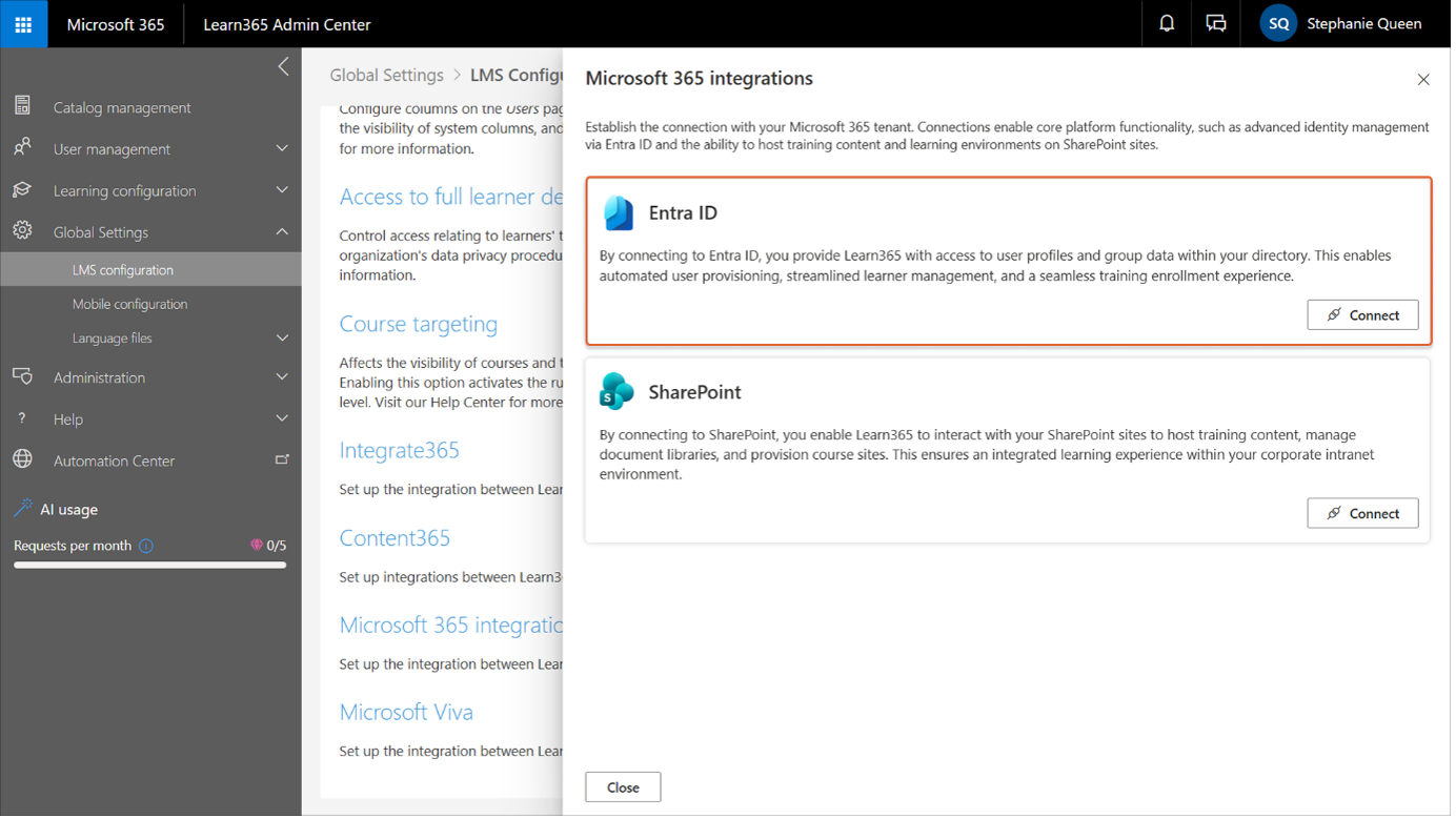 admin center - entra ID