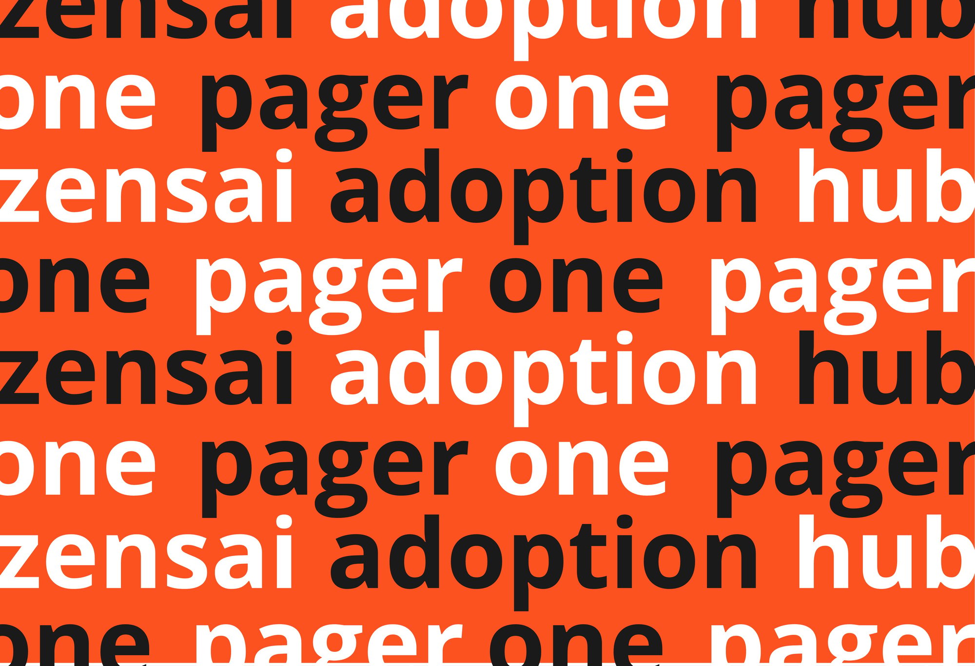 zensai adoption hub OP image