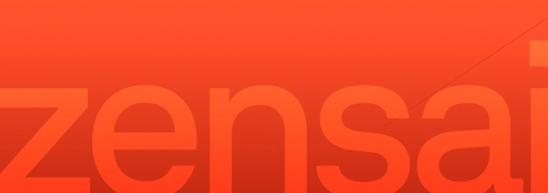 zensai gradient background